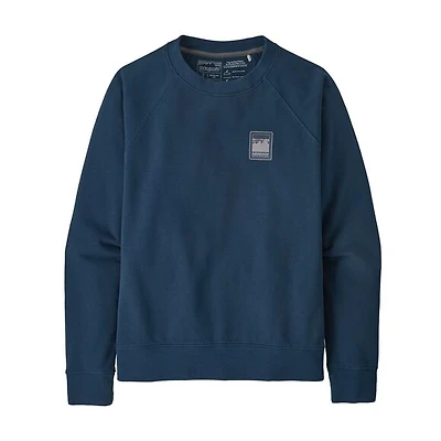 Patagonia Women's Alpine Icon Regenerative Organic Cotton Crew Sweatshirt