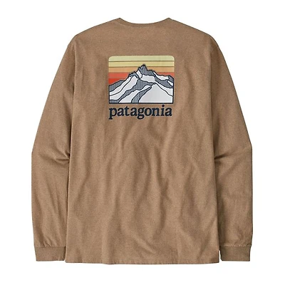 Patagonia Men's Long-Sleeved Line Logo Ridge Responsibili-Tee