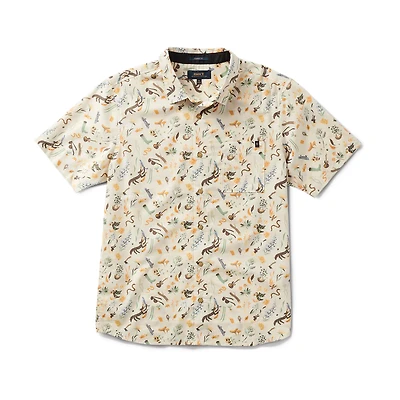 Roark Men's Journey Woven Short Sleeve Shirt