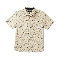 Roark Men's Journey Woven Short Sleeve Shirt