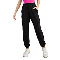 Rae Mode Women's Modal Scuba Cargo Jogger
