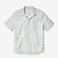 Marine Layer Men's Short Sleeve Selvage Classic Shirt