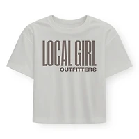 Local Girls Women's Graphic Cropped T-shirt