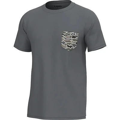 Local Boy Men's Heather Blend Short Sleeve Crewneck