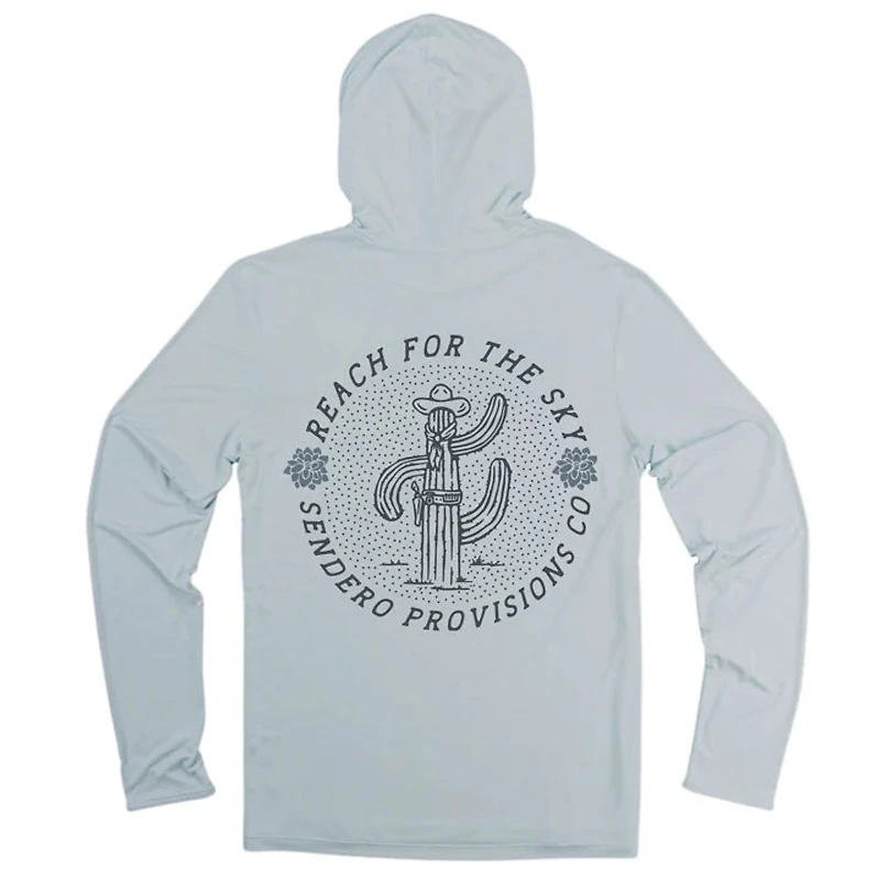 Sendero Men's Yucatan Bamboo Hoodie Tech Shirt