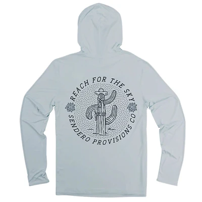 Sendero Men's Yucatan Bamboo Hoodie Tech Shirt