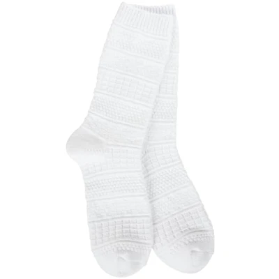 Worlds Softest Socks Women's Basket Crew