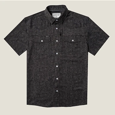 Poncho Men's The John Coffee Short Sleeve - Slim