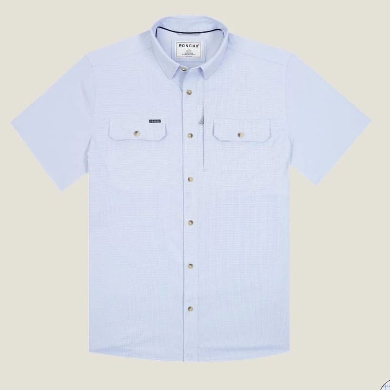Poncho Men's The Anchoa Shirt Short Sleeve - Tall