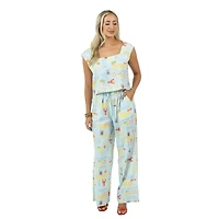 Katin Women's Two Piece Linen Set Top
