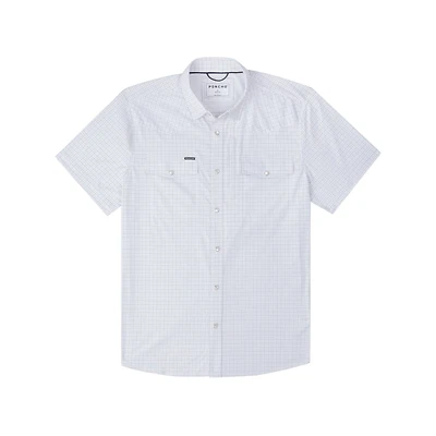 Poncho Men's Western Short Sleeve Performance - The Auctioneer