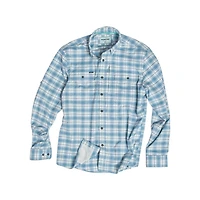 Poncho Men's Performance Flannel - The Blue Bison