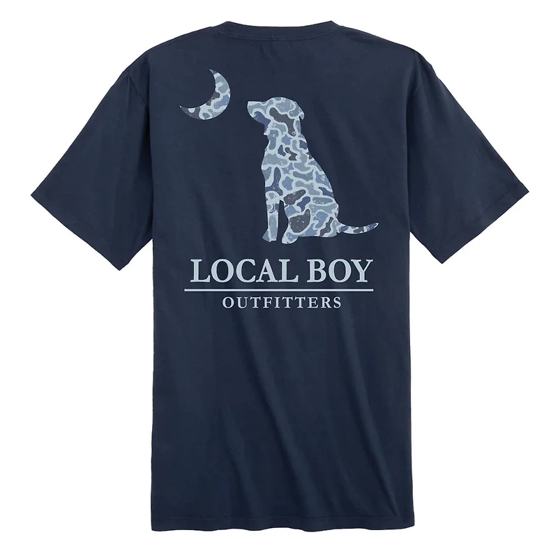 Local Boy Outfitters Localflage Cobalt Dog & Moon T-shirt - Toddler