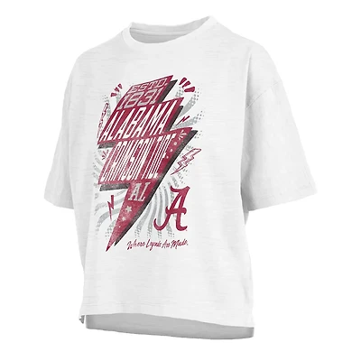 Pressbox Women's Alabama Crimson Tide Rock & Roll Crop Top