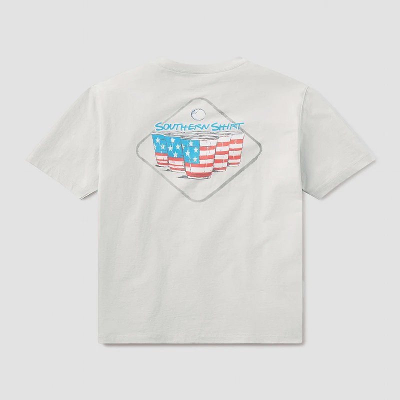 Southern Shirt Company Men's USA Pong Short Sleeve Tee