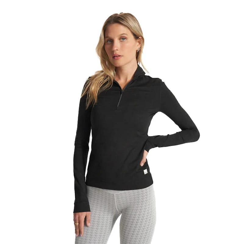Vuori Women's Halo Essential Half Zip Pullover