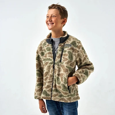 Burlebo Youth Sherpa full Zip Jacket
