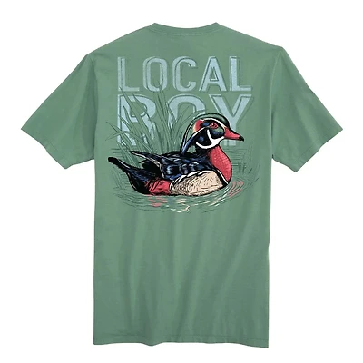 Local Boy Outfitters Wood Duck Short Sleeve T-shirt - Toddler