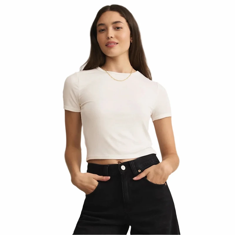 Z Supply Women's Second Skin Crew Top