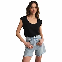 Z Supply Women's Per Diem Short Sleeve Tee