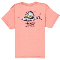 AFTCO Boys' Sailfishing Short Sleeve Tee