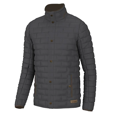 Local Boy Men's Brick Quilted Jacket