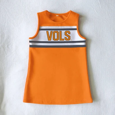 Scarlet & Gold Girls' Cheer Dress