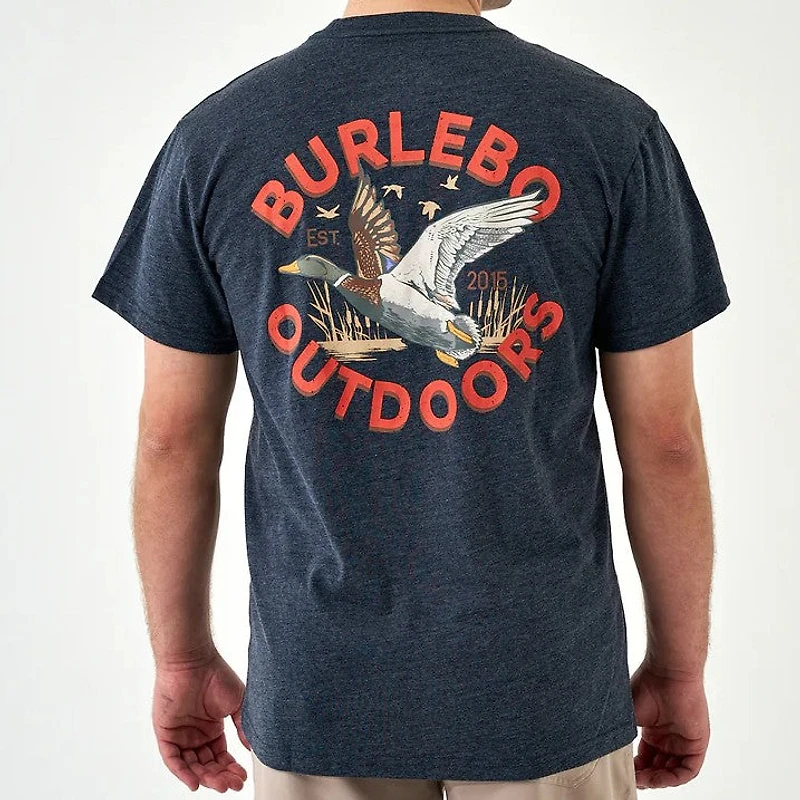 Burlebo Men's Old School Duck Hunt Short Sleeve Tee