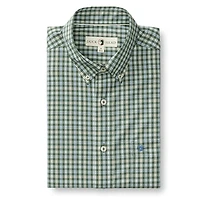 Duck Head Men's Long Sleeve Performance Poplin Sport Shirt - Fallon Plaid