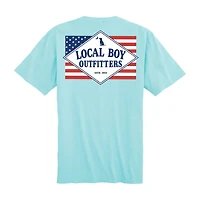 Local Boy Men's Founder's Flag Short Sleeve Tee