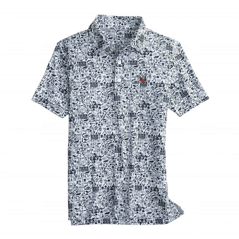 Johnnie-O Men's UGA Tailgater 2.0 Polo