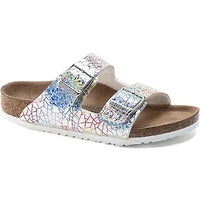 Birkenstock Kids Arizon Vegan Sandals - Silver 1022173