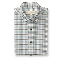 Duck Head Men's Long Sleeve Cotton Flannel Sport Shirt - Layne Plaid