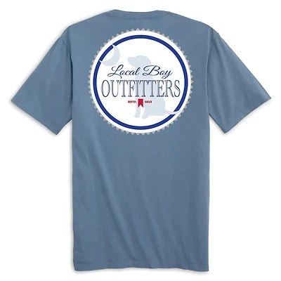 Local Boy Men Short Sleeve Ultra Cap T-Shirt