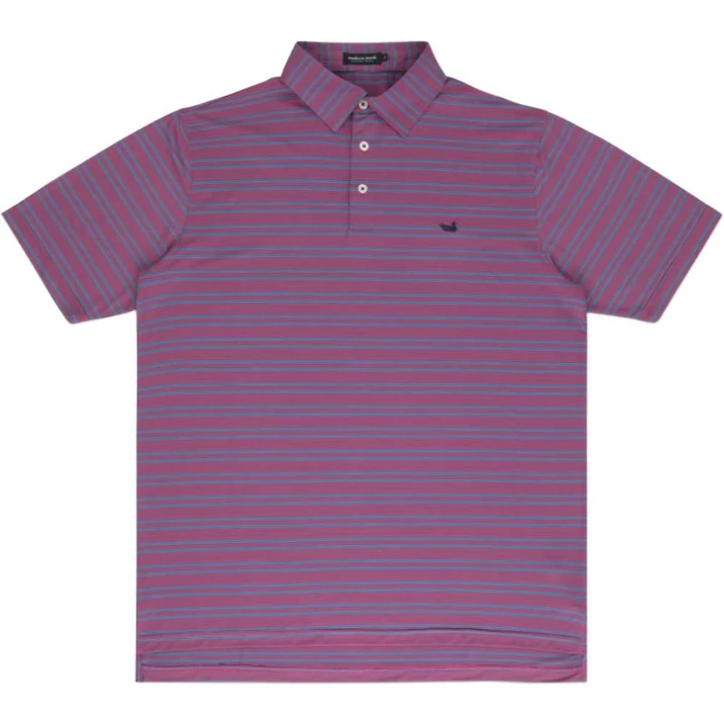 Men's Bermuda Performance Polo - Naples Stripe
