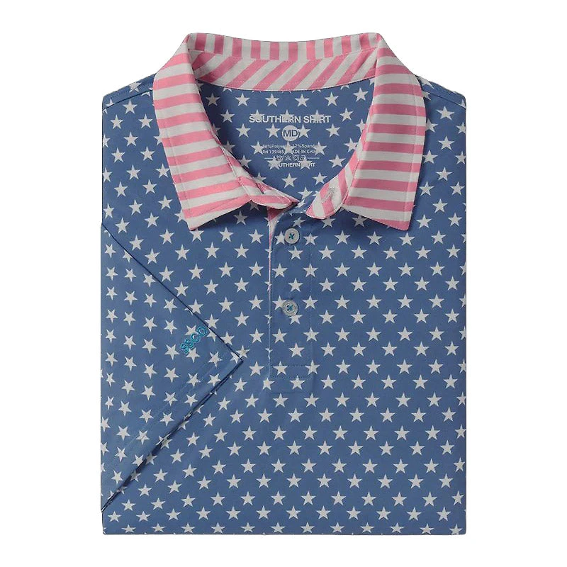 Southern Shirt Men's Daly Dose Printed Polo