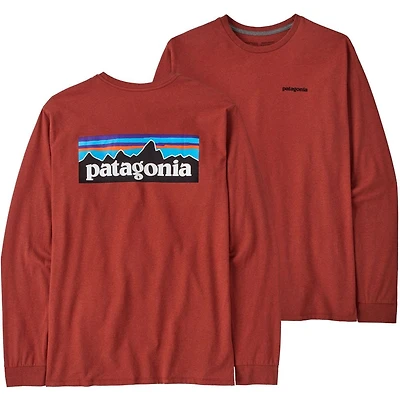 Patagonia Men's Long Sleeve P-6 Logo Responsibili-Tee Shirt