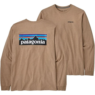Patagonia Men's Long Sleeve P-6 Logo Responsibili-Tee Shirt