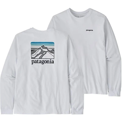 Patagonia Men's Long-Sleeved Line Logo Ridge Responsibili-Tee