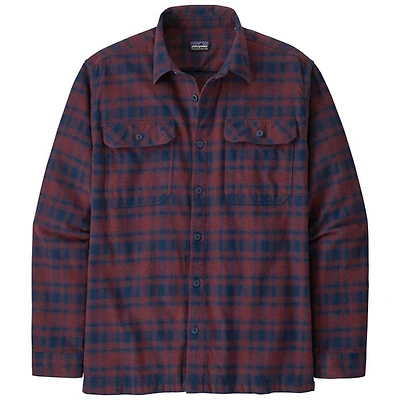 Patagonia Men's Long-Sleeved Organic Cotton Midweight Fjord Flannel Shirt