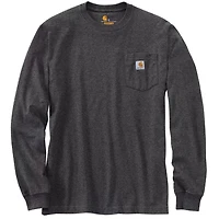 Men's Loose Fit Heavyweight Long-Sleeve Pocket T-Shirt