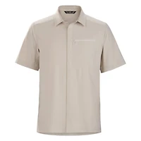 Men's Skyline Short Sleeve Shirt-Melange