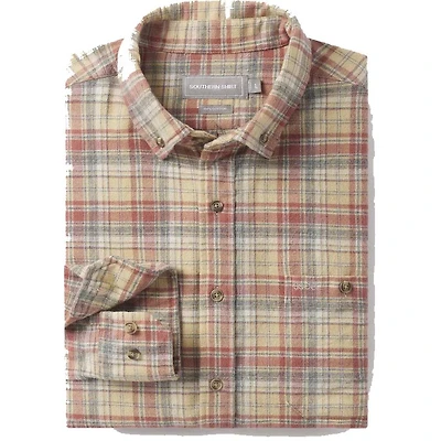 Men's Zion Washed Long Sleeve Flannel
