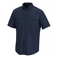 Huk Men's Tide Point Solid Short Sleeve