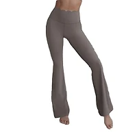 Wiskii Women's High Waisted Flare Legging