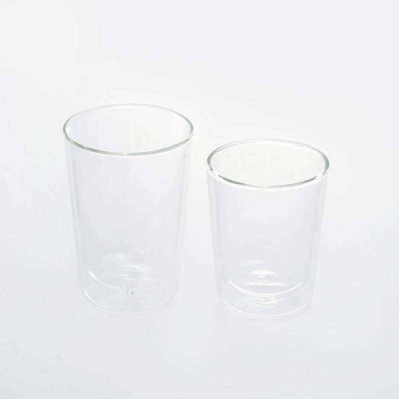 Heat Resistant Glass Double Layered Cup