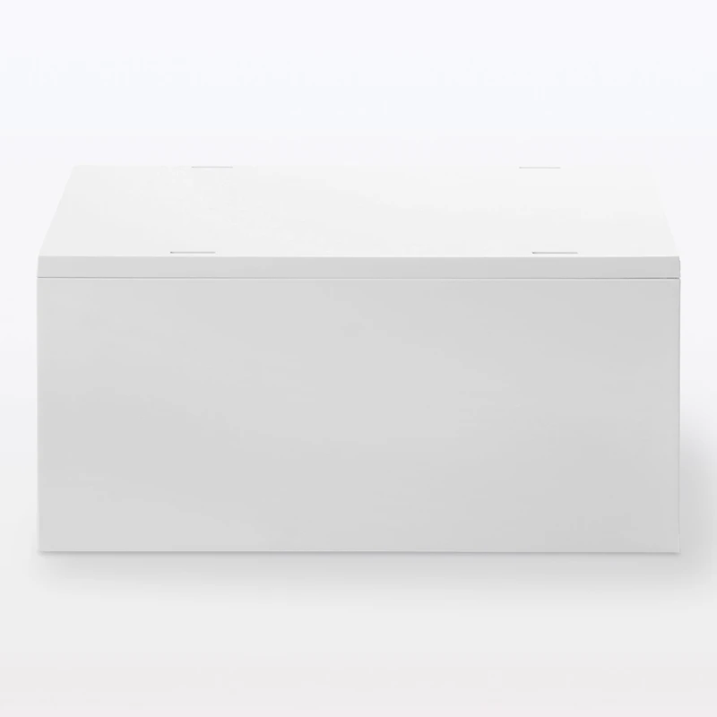 Polypropylene Storage Case Drawer White Grey