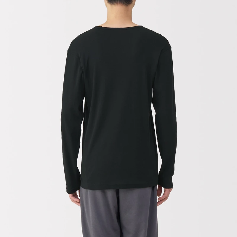 Warm Cotton V-Neck T-Shirt