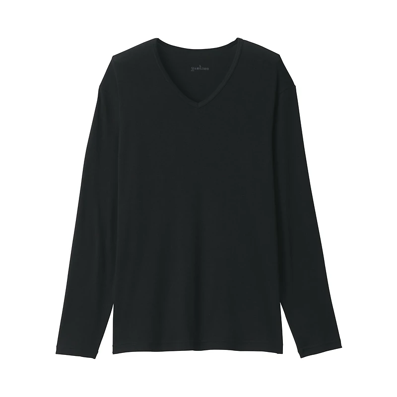 Warm Cotton V-Neck T-Shirt