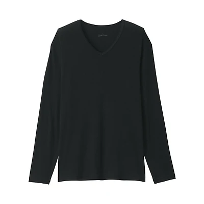 Warm Cotton V-Neck T-Shirt